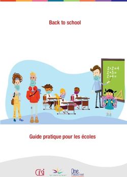 Back to school - Guide pratique pour les écoles - CESI