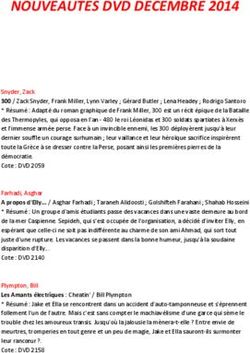 NOUVEAUTES DVD DECEMBRE 2014