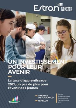 UN INVESTISSEMENT POUR LEUR AVENIR - La taxe d'apprentissage 2021, un pas de plus pour l'avenir des jeunes - Groupe ...