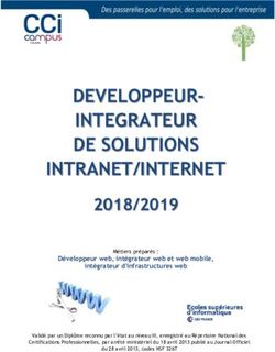 DEVELOPPEUR-INTEGRATEUR DE SOLUTIONS INTRANET/INTERNET - CCI Campus