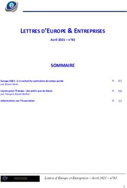 LETTRES D' EUROPE & ENTREPRISES - Europe & Entreprises