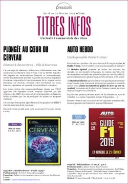 TITRES INFOS - Presstalis