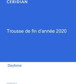 Trousse de fin d'année 2020 - Dayforce Ceridian HCM, Inc.