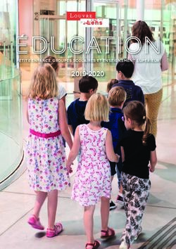 ÉDUCATION 2019-2020 - Education Louvre-Lens
