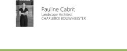 Pauline Cabrit Landscape Architect CHARLEROI BOUWMEESTER - ULI Europe
