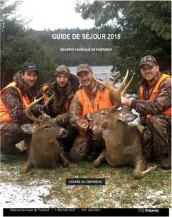 GUIDE DE SÉJOUR 2018 - Sépaq