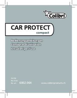 CAR PROTECT Bedienungsanleitungen Consignes d'utilisation Istruzioni per l'uso - compact - Lehner Versand