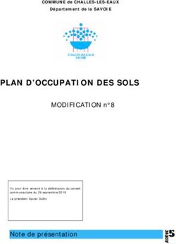 PLAN D'OCCUPATION DES SOLS - MODIFICATION n 8 - Note de présentation - Grand Chambéry