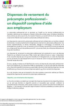 Dispenses de versement du précompte professionnel - un dispositif complexe d'aide aux employeurs - Cour des comptes