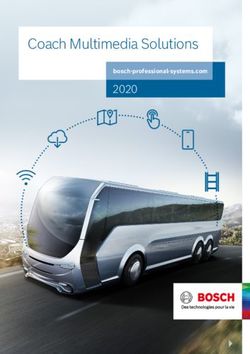Coach Multimedia Solutions - 2020 bosch-professional-systems.com - Bosch Professional Systems