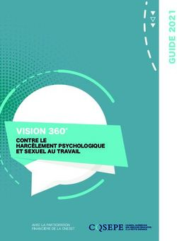 VISION 360 CONTRE LE HARCÈLEMENT PSYCHOLOGIQUE ET SEXUEL AU TRAVAIL - AVEC LA PARTICIPATION FINANCIÈRE DE LA CNESST - cqsepe