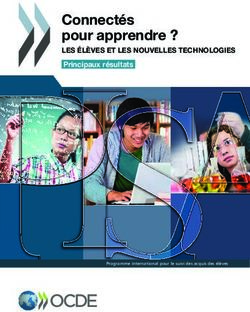 Connectés pour apprendre ? - LES ÉLÈVES ET LES NOUVELLES TECHNOLOGIES Principaux résultats - OECD.org