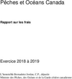Pêches et Océans Canada - Exercice 2018 à 2019 Rapport sur les frais - Canada.ca