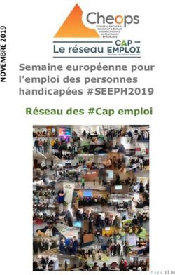 Semaine européenne pour l'emploi des personnes handicapées #SEEPH2019 Réseau des #Cap emploi - Page 1|34 - Cheops