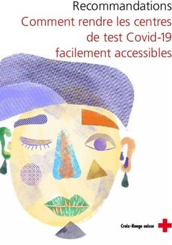 Recommandations Comment rendre les centres de test Covid-19 facilement accessibles