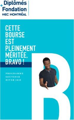 CETTE BOURSE EST PLEINEMENT MÉRITÉE, BRAVO ! - HIVER 2019 - HEC Montréal