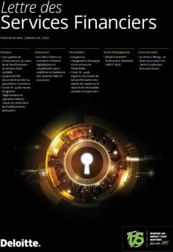 Services Financiers Lettre des - Deloitte