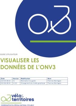 VISUALISER LES DONN&Eacute;ES DE L'ONV3 - V&eacute;lo & territoires