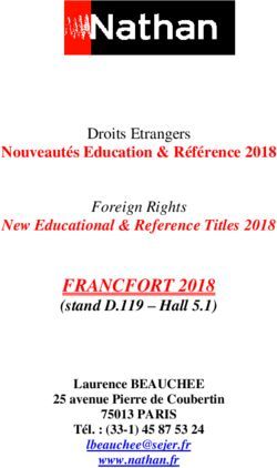FRANCFORT 2018 (stand D.119 - Hall 5.1) - &Eacute;ditions Nathan