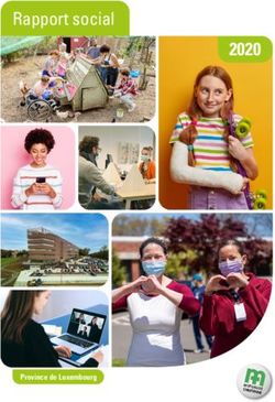 Rapport social 2020 - Mutualité ...