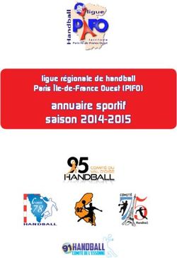 Annuaire sportif saison 2014-2015 - ligue régionale de handball Paris Île-de-France Ouest (PIFO)