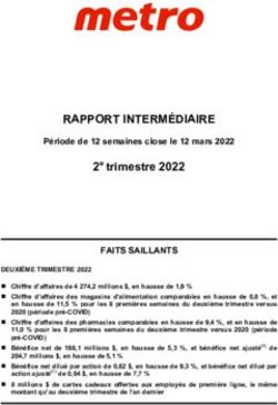 RAPPORT INTERM&Eacute;DIAIRE - Metro | Site ...