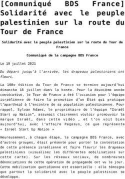 Communiqué France Solidarité avec le peuple palestinien sur la route du Tour de France - BDS ...