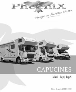 CAPUCINES Liste de prix 2021 I 2022 - Phoenix Reisemobile