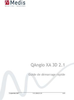 QAngio XA 3D 2.1 Guide de démarrage rapide - Medis Medical Imaging