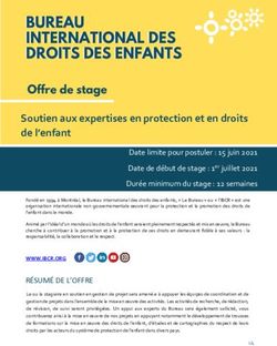 Soutien aux expertises en protection et en droits de l'enfant