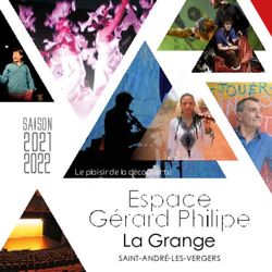 Espace G&eacute;rard Philipe - 2021 2022 SAISON - Espace G&eacute;rard Philipe