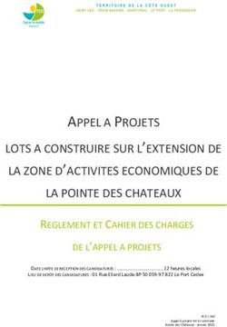 APPEL A PROJETS LOTS A CONSTRUIRE SUR L'EXTENSION DE LA ZONE D'ACTIVITES ECONOMIQUES DE LA POINTE DES CHATEAUX - TCO