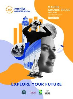 EXPLORE YOUR FUTURE - MASTER GRANDE ÉCOLE EN 5 ANS DIPLÔME VISÉ BAC+5 GRADE DE MASTER La Rochelle - Tours