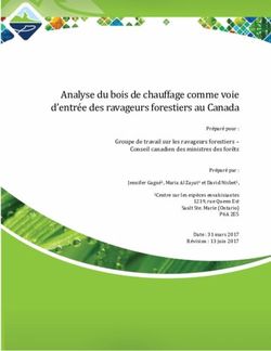 Analyse du bois de chauffage comme voie d'entrée des ravageurs forestiers au Canada