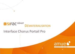 Interface Chorus Portail Pro - D&Eacute;MATERIALISATION - Amue