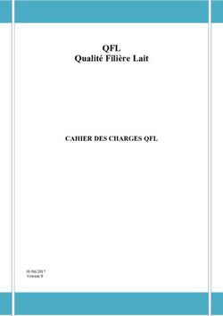 QFL Qualité Filière Lait - CAHIER DES CHARGES QFL - 01/06/2017 Version 9 - IKM-Vlaanderen