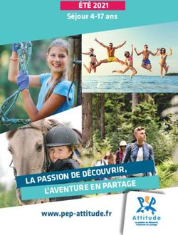 LA PASSION DE DÉCOUVRIR, L'AVENTURE EN PARTAGE - ÉTÉ 2021 Séjour 4-17 ans - www.pep-attitude.fr - PEP CBFC