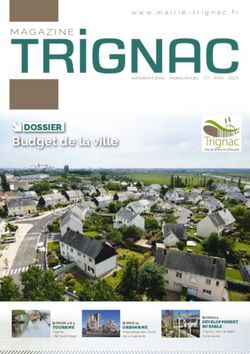 Budget de la ville DOSSIER - Mairie de Trignac