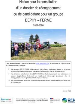 DEPHY - FERME Notice pour la constitution d'un dossier de réengagement ou de candidature pour un groupe