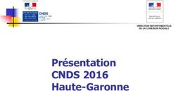 Présentation CNDS 2016 - DIRECTION DEPARTEMENTALE DE LA COHESION SOCIALE - Préfecture de la ...