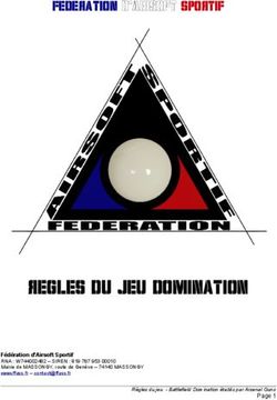 REGLES DU JEU DOMINATION - FEDERATION D'AIRSOFT SPORTIF - Fédération Airsoft Sportif