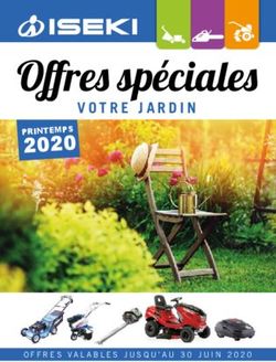 Offres spéciales 2020 - VOTRE JARDIN - Regnier Nature
