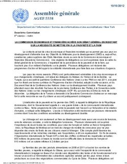 Assemblée générale AG/EF/3338 - ReliefWeb