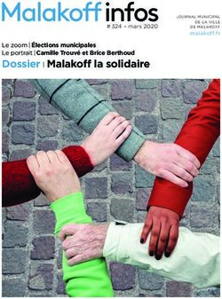 Dossier | Malakoff la solidaire - Ville de Malakoff