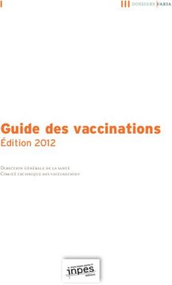 Guide des vaccinations - Édition 2012