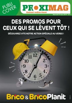 DES PROMOS POUR CEUX QUI SE L&Egrave;VENT T&Ocirc;T Lavenir.net