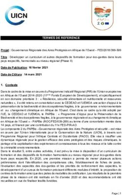 TERMES DE REFERENCE - UNjobnet
