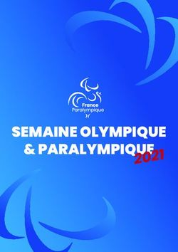 SEMAINE OLYMPIQUE - Paris 2024