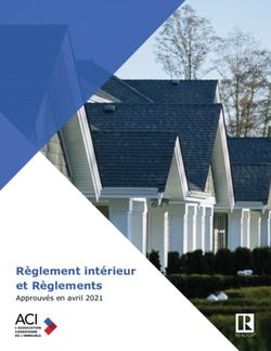 R&egrave;glement int&eacute;rieur et R&egrave;glements - Approuv&eacute;s en avril 2021 1 - Canadian Real Estate ...