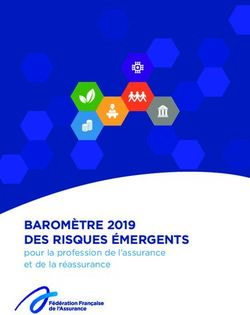 BAROMÈTRE 2019 DES RISQUES ÉMERGENTS - pour la profession de l'assurance et de la réassurance - Fédération Française de l ...